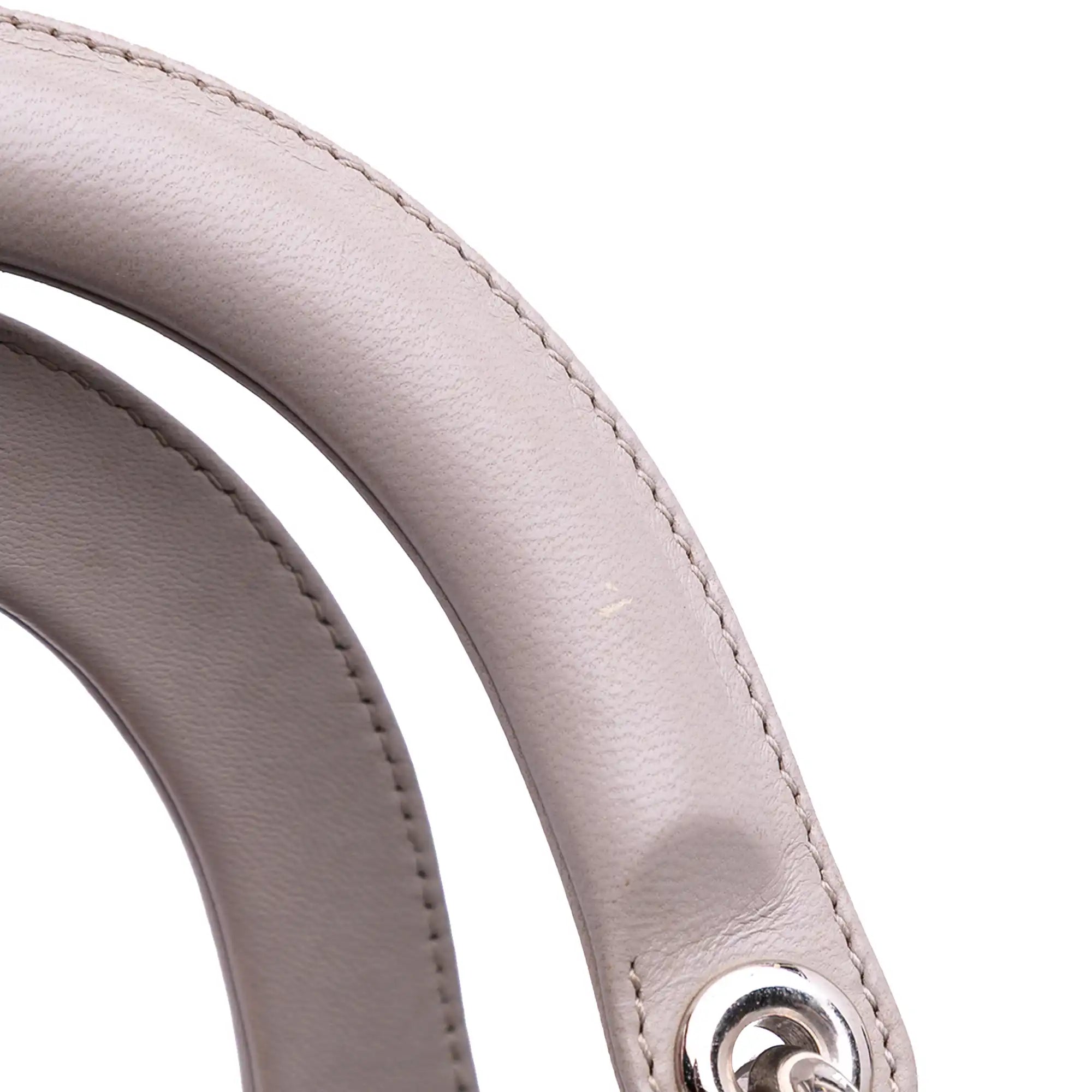 Dior Lady Dior Large Light Purple Cannage Lambskin
