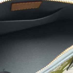 Louis Vuitton Alma BB Green Monogram Vernis