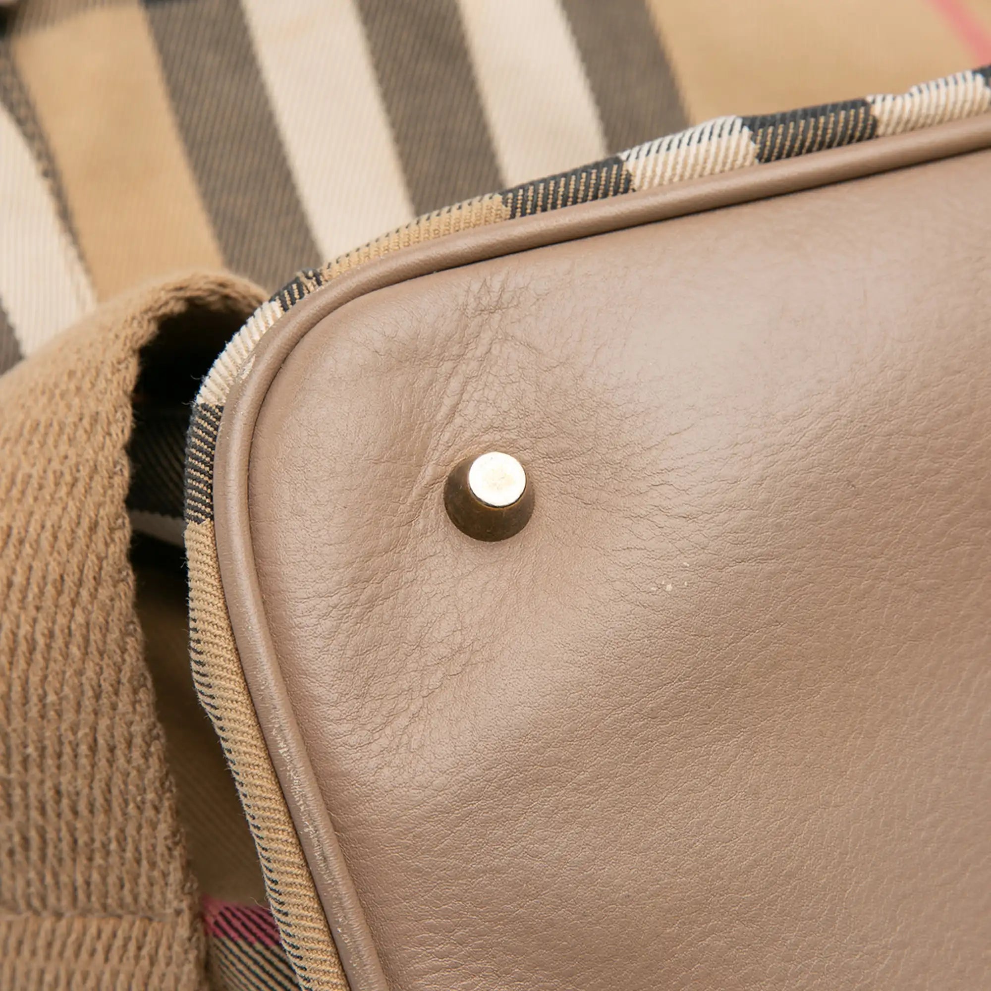Burberry Aurelia Large House Check Canvas