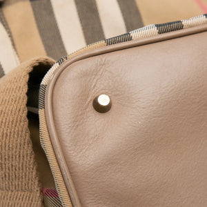 Burberry Aurelia Large House Check Canvas