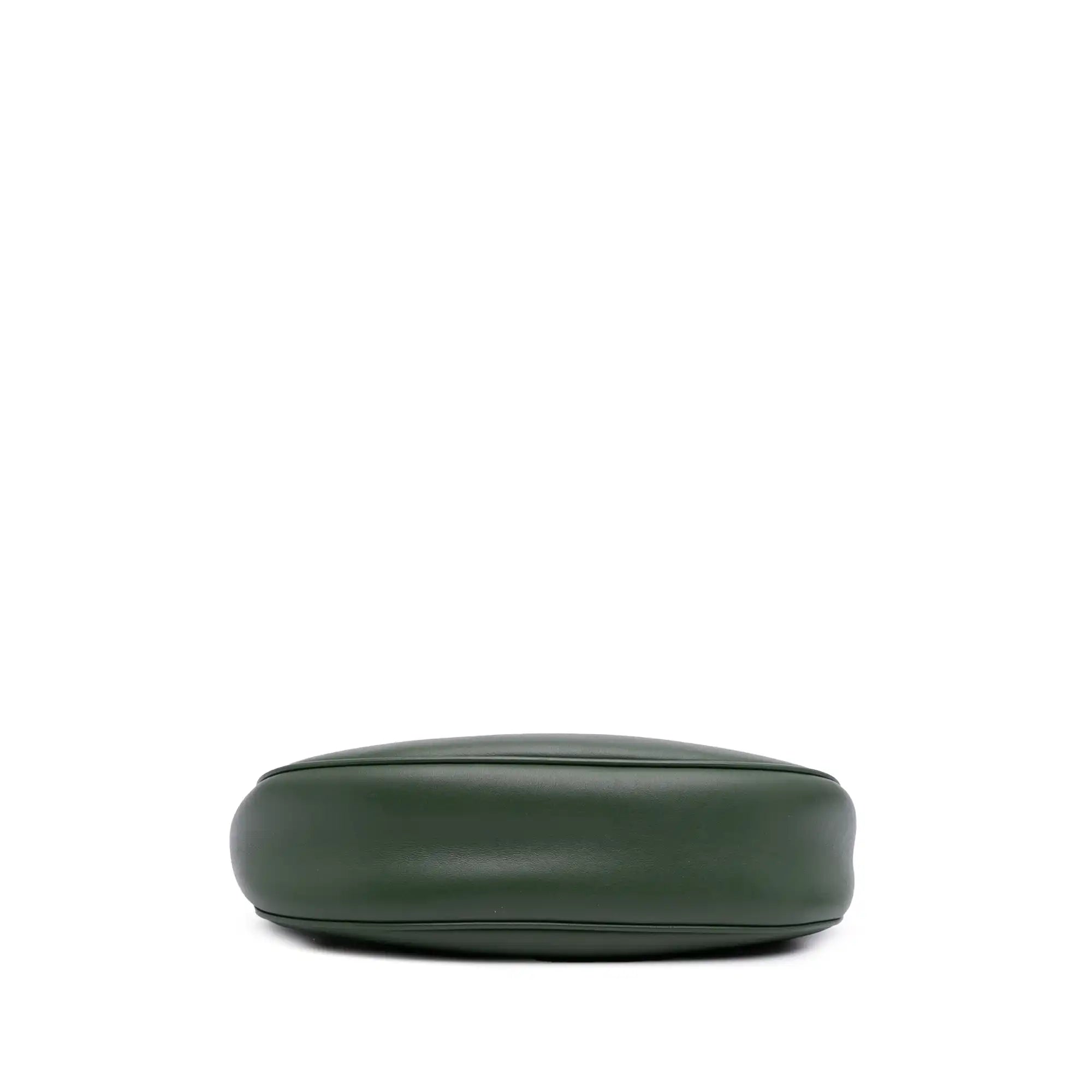 Celine Ava Shoulder Bag Green Leather