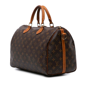 Louis Vuitton Speedy Bandouliere 35 Monogram Canvas