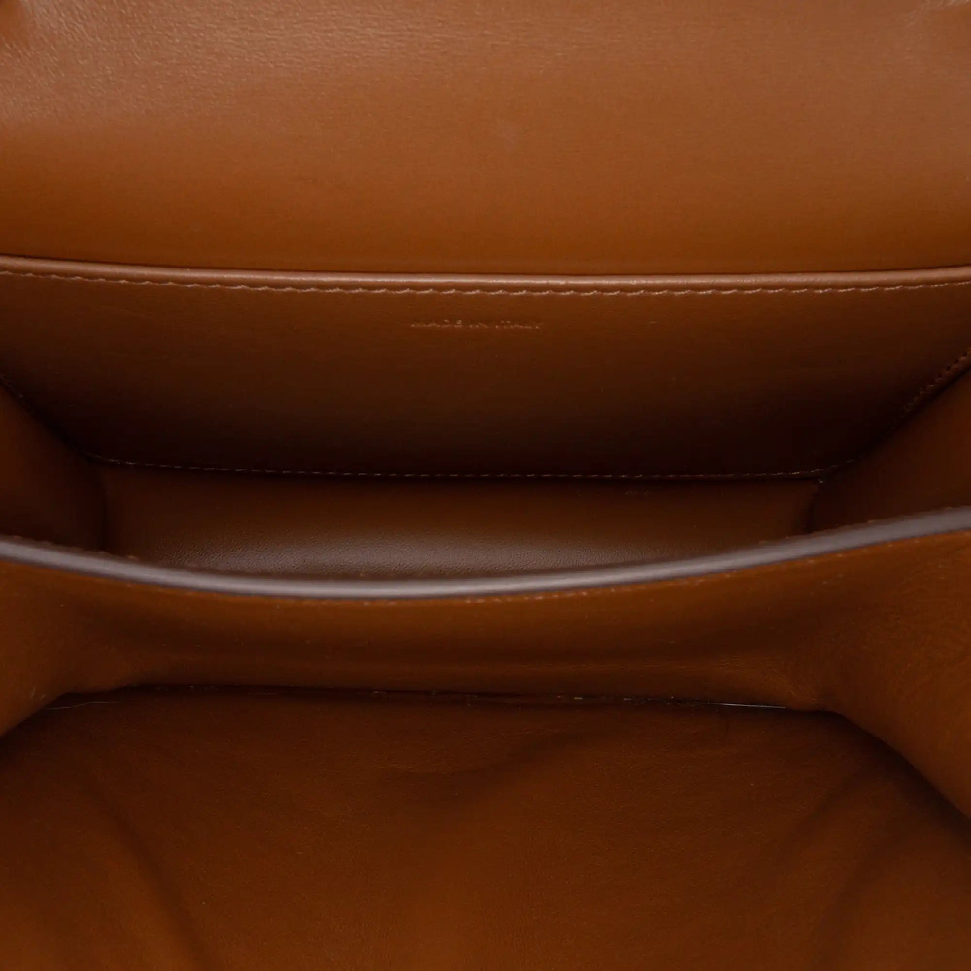 Celine Classic Box Medium Brown Calfskin