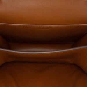 Celine Classic Box Medium Brown Calfskin