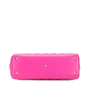 Dior Lady Dior Large Pink Cannage Lambskin