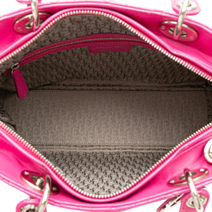 Dior Lady Dior Large Pink Cannage Lambskin