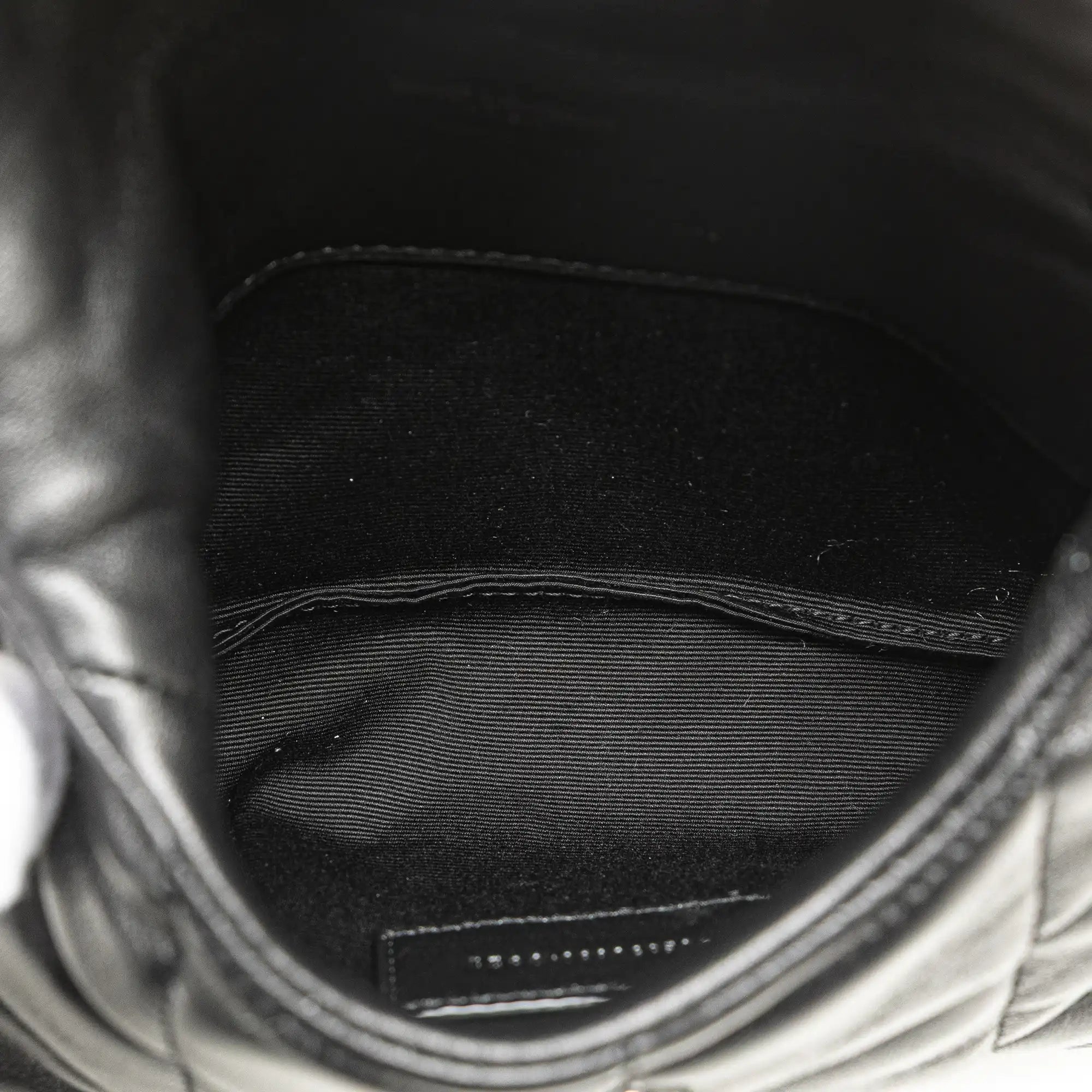 Yves Saint Laurent LouLou Puffer Clutch Small Black Lambskin