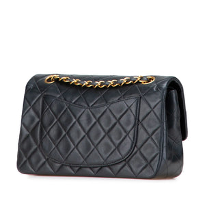 Chanel Classic Double Flap Small Black Lambskin Gold