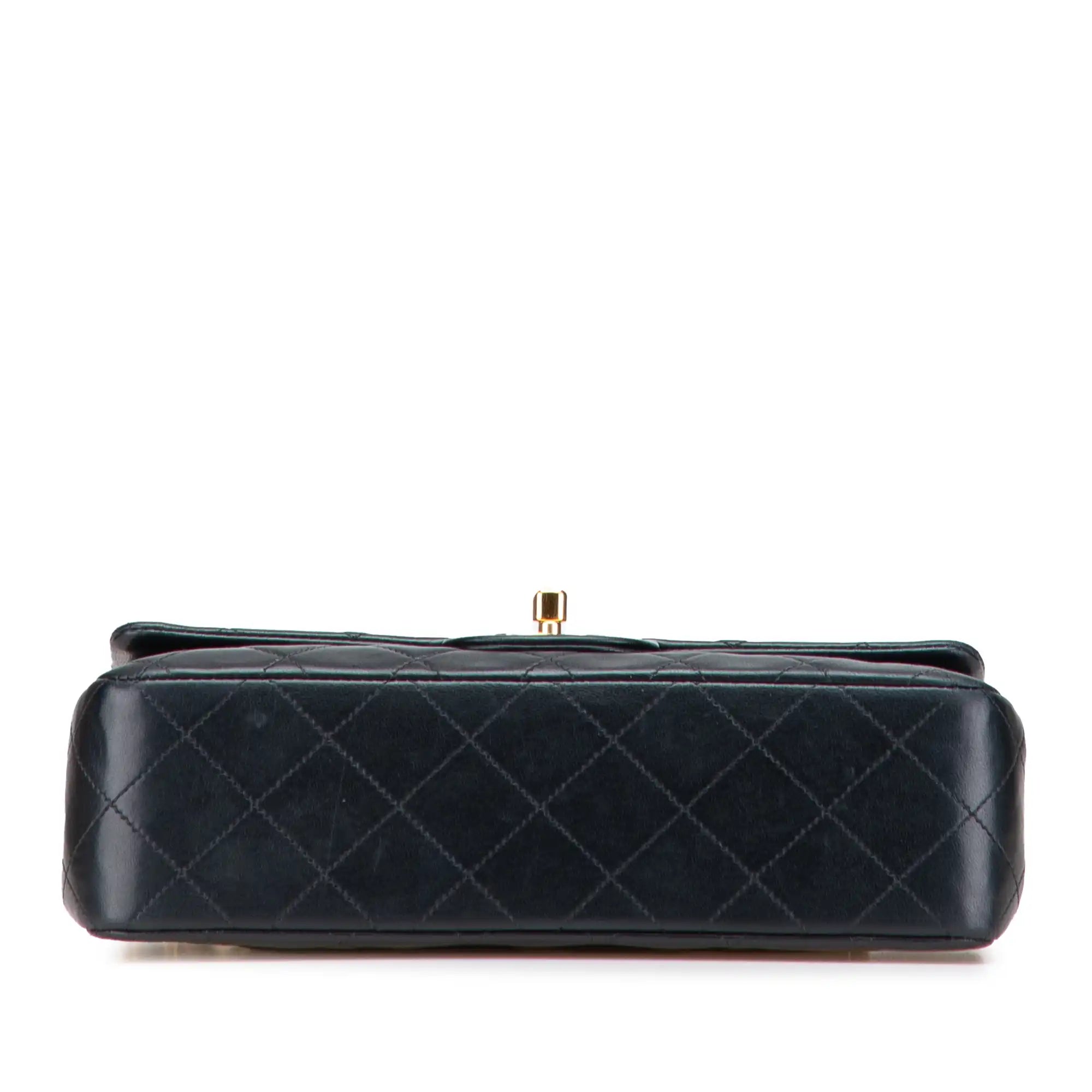 Chanel Classic Double Flap Small Black Lambskin Gold