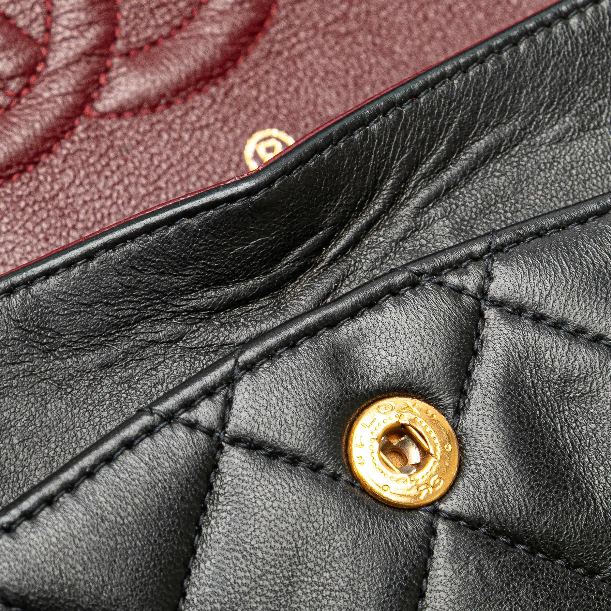 Chanel Classic Double Flap Small Black Lambskin Gold