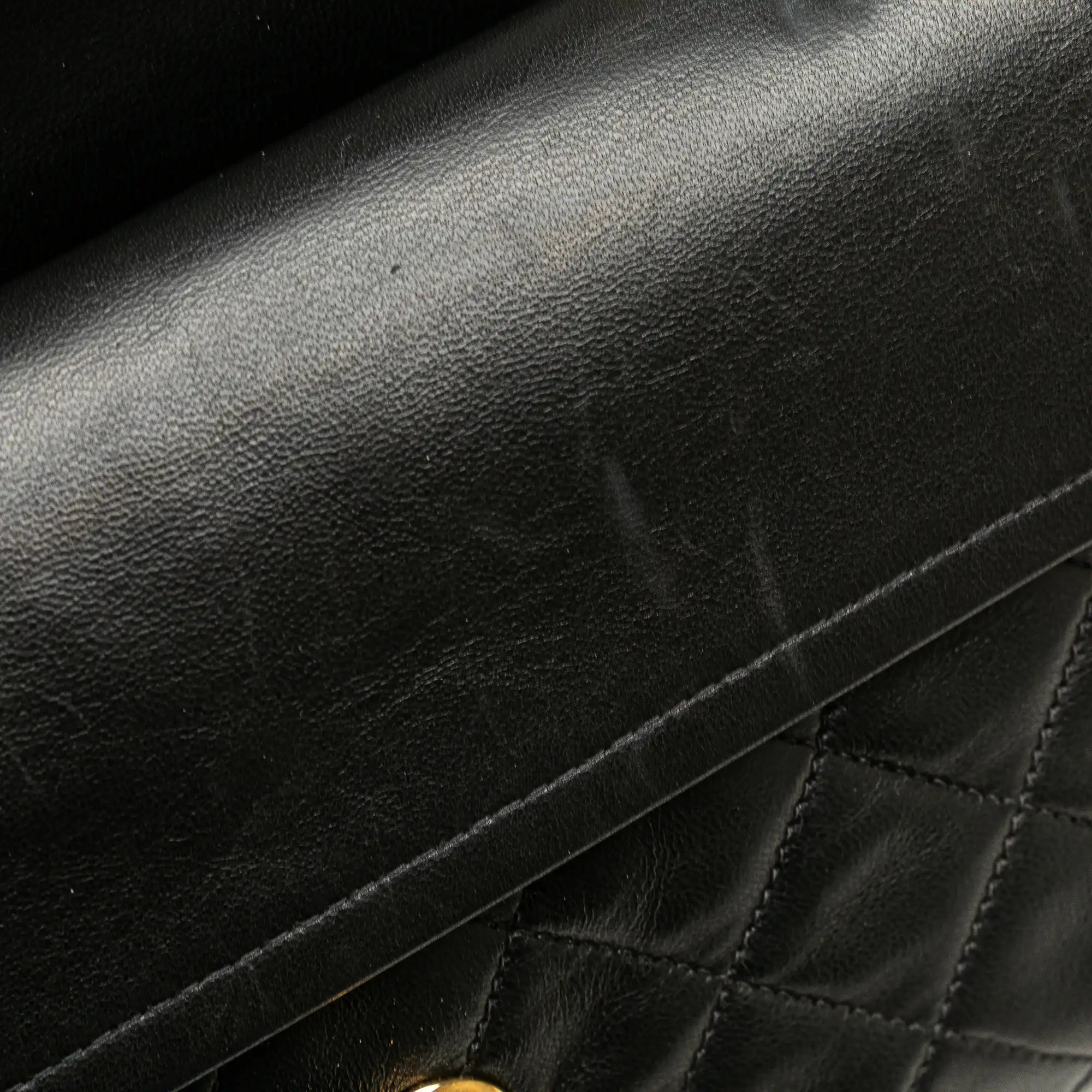 Chanel Classic Double Flap Small Black Lambskin Gold