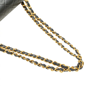 Chanel Classic Double Flap Small Black Lambskin Gold
