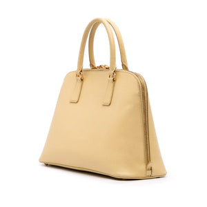 Prada Promenade Medium Yellow Saffiano Lux