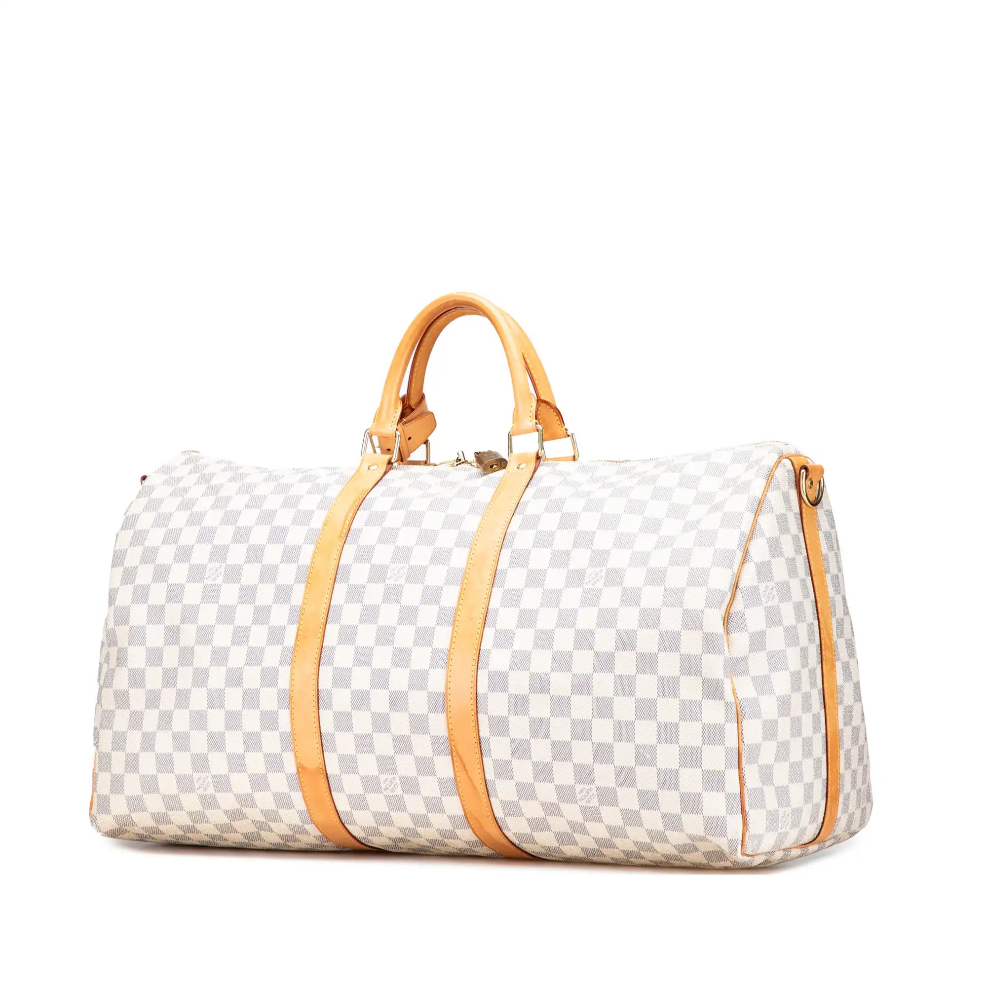 Louis Vuitton Keepall 55 Bandoulière Damier Azur Canvas
