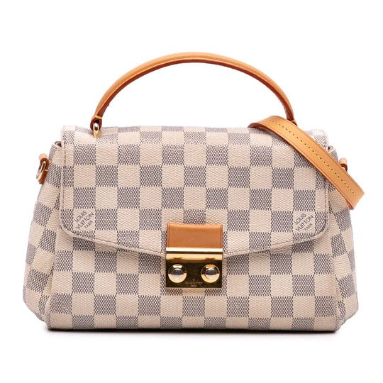 Toile Louis Vuitton Croisette Damier Azur