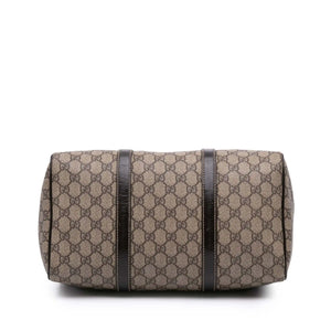 Gucci Joy Boston Bag Brown GG Supreme Canvas