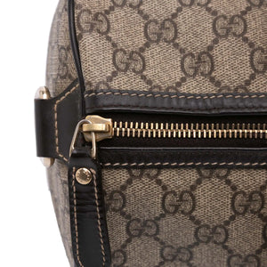 Gucci Joy Boston Bag Brown GG Supreme Canvas