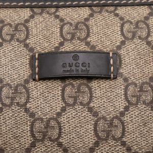 Gucci Joy Boston Bag Brown GG Supreme Canvas
