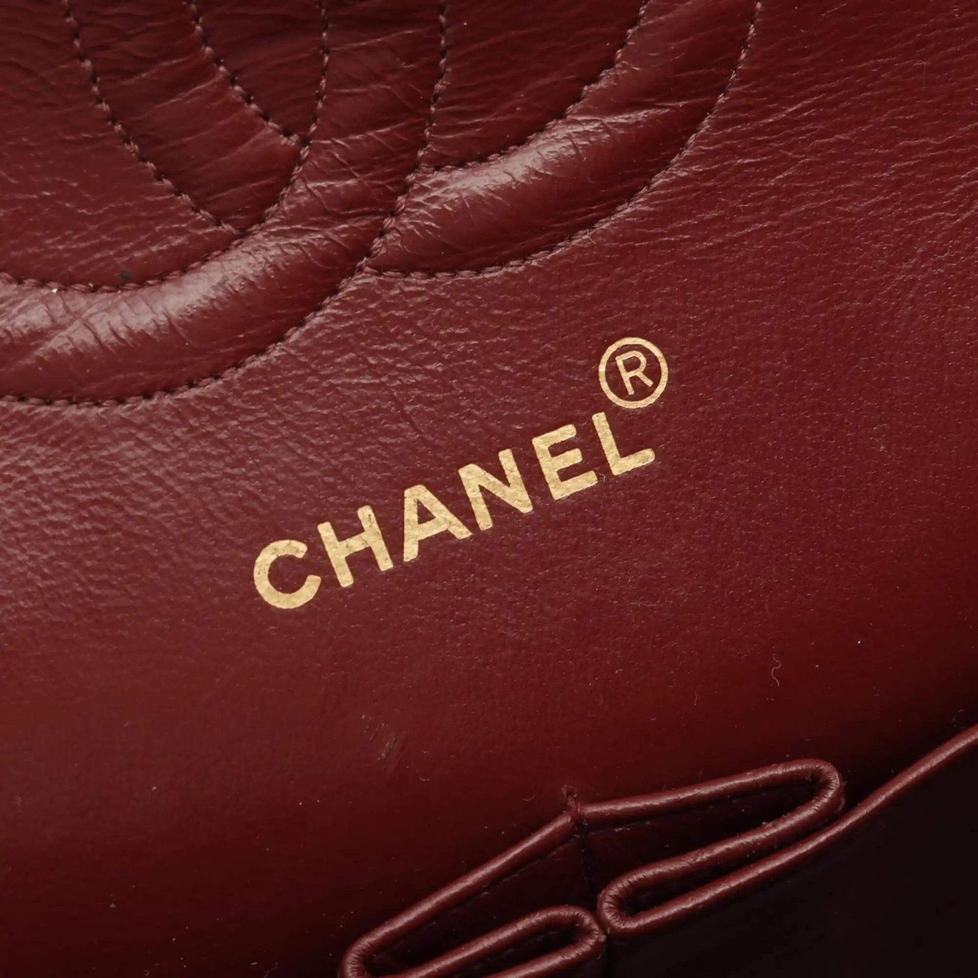 Chanel Classic Double Flap Medium Black Lambskin Gold