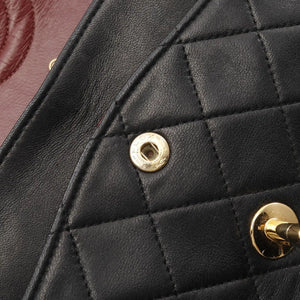 Chanel Classic Double Flap Medium Black Lambskin Gold
