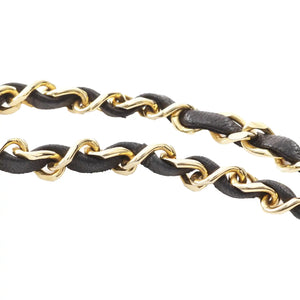 Chanel Classic Double Flap Medium Black Lambskin Gold