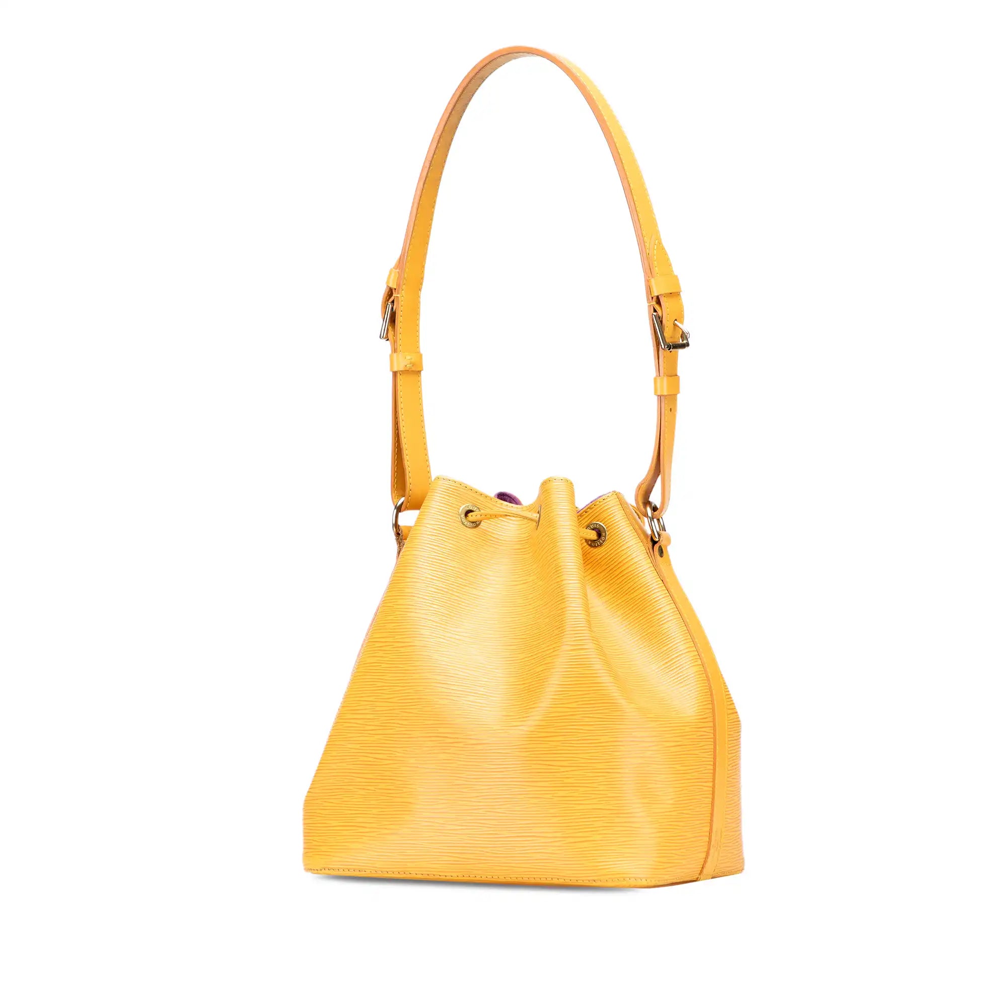 Louis Vuitton Petit Noé Yellow Epi
