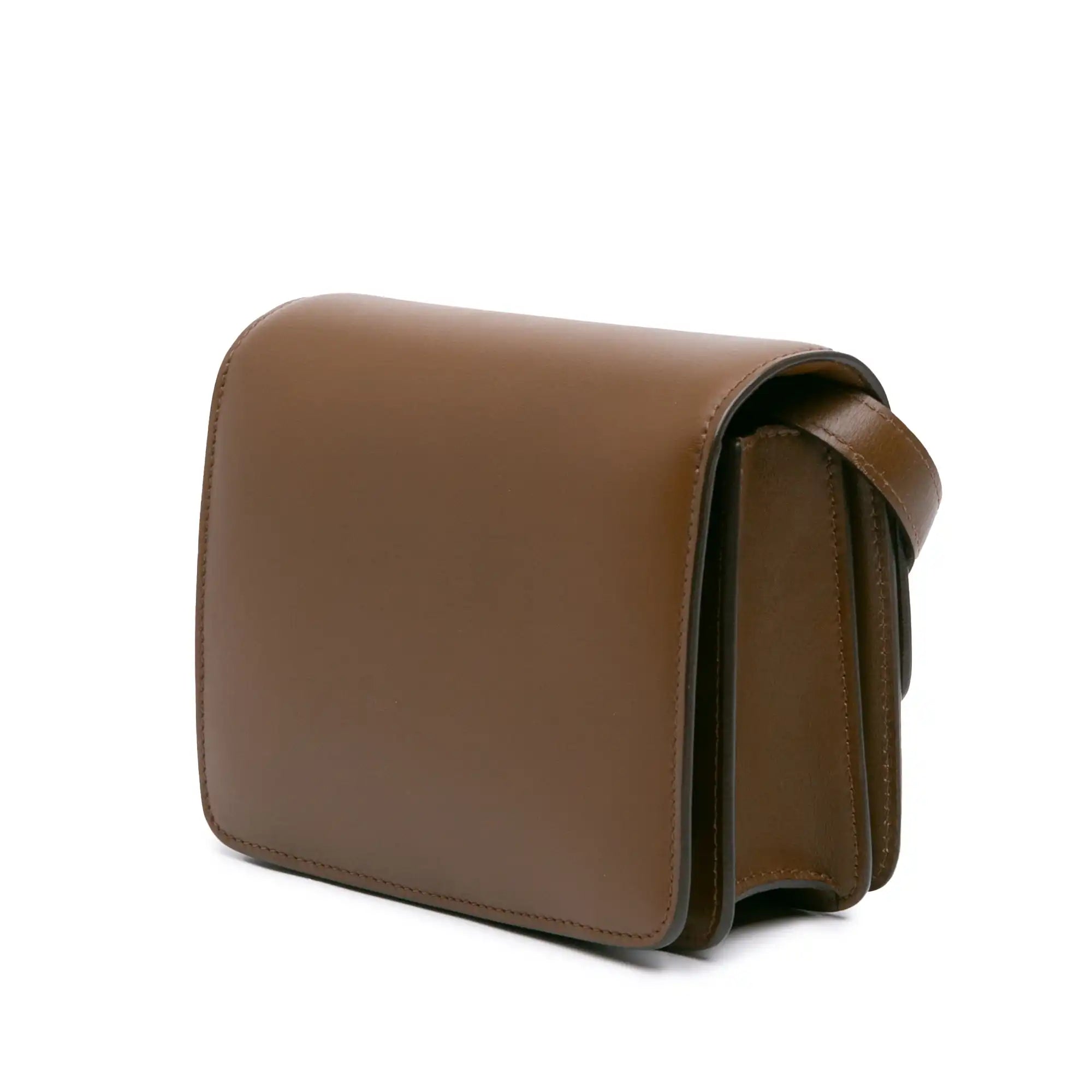 Celine Classic Box Small Brown Calfskin
