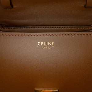 Celine Classic Box Small Brown Calfskin