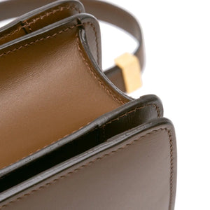 Celine Classic Box Small Brown Calfskin