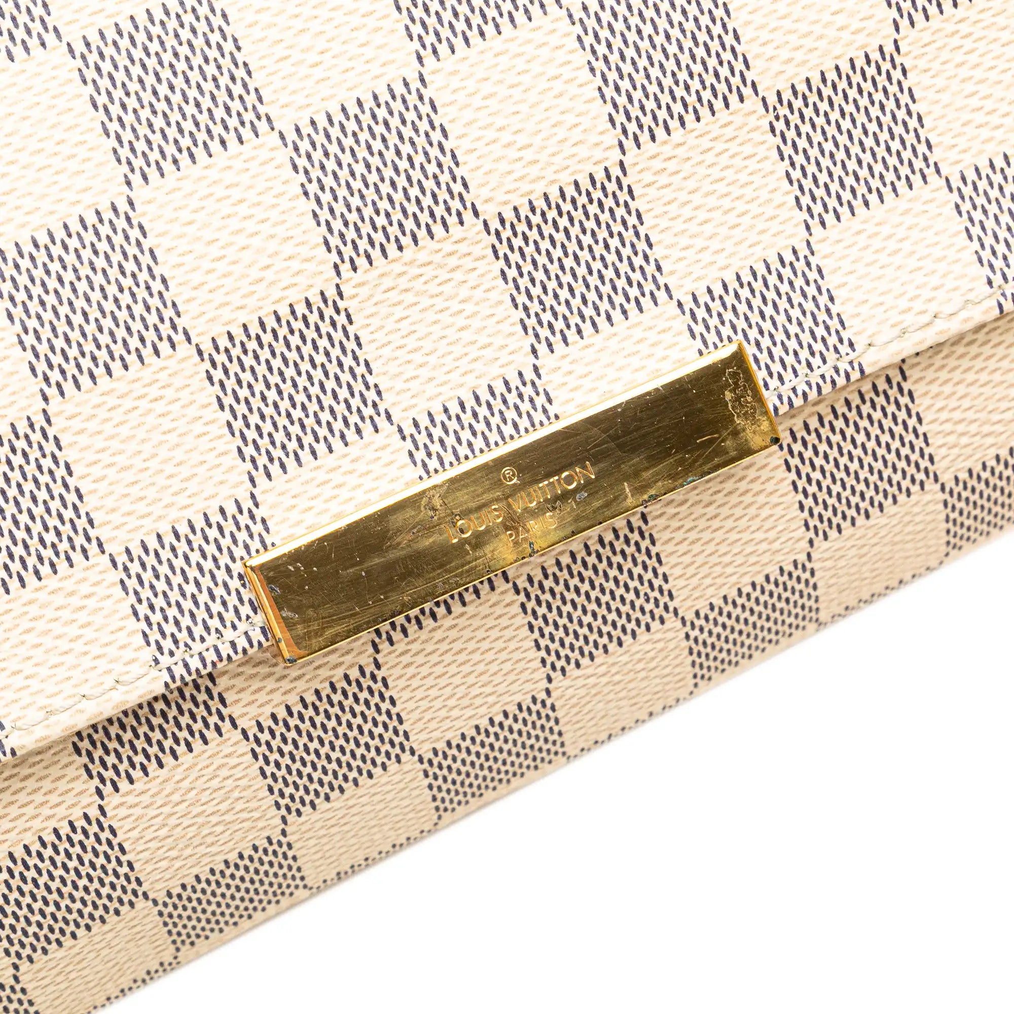 Louis Vuitton Favorite MM Damier Azur Canvas