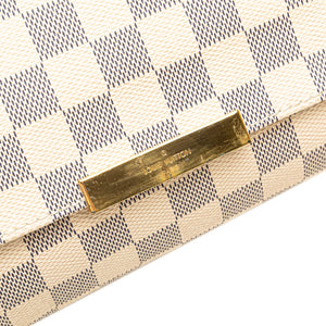 Louis Vuitton Favorite MM Damier Azur Canvas