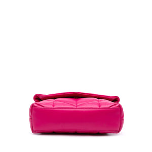 Yves Saint Laurent LouLou Puffer Toy Pink Lambskin