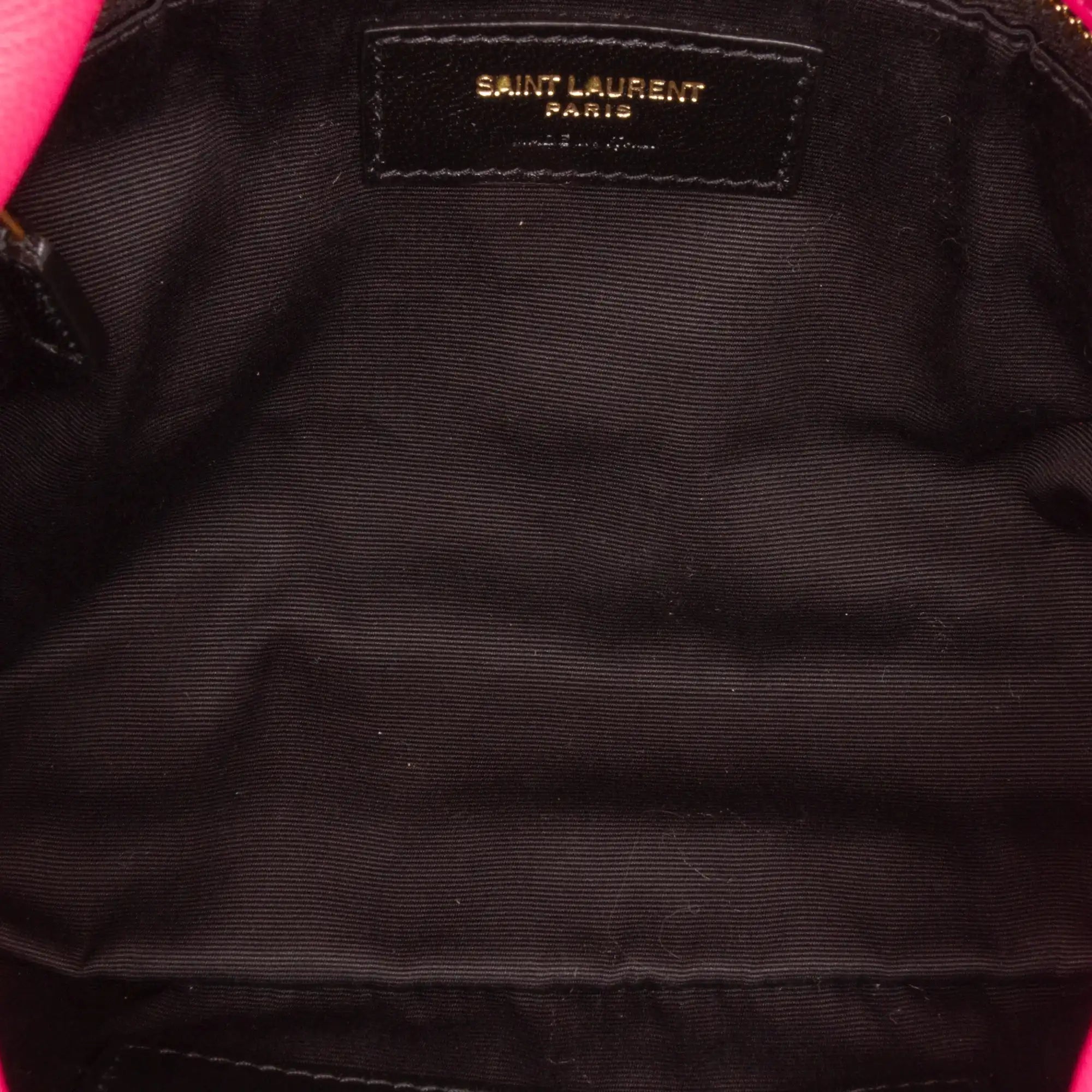 Yves Saint Laurent LouLou Puffer Toy Pink Lambskin