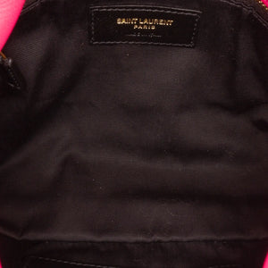 Yves Saint Laurent LouLou Puffer Toy Pink Lambskin