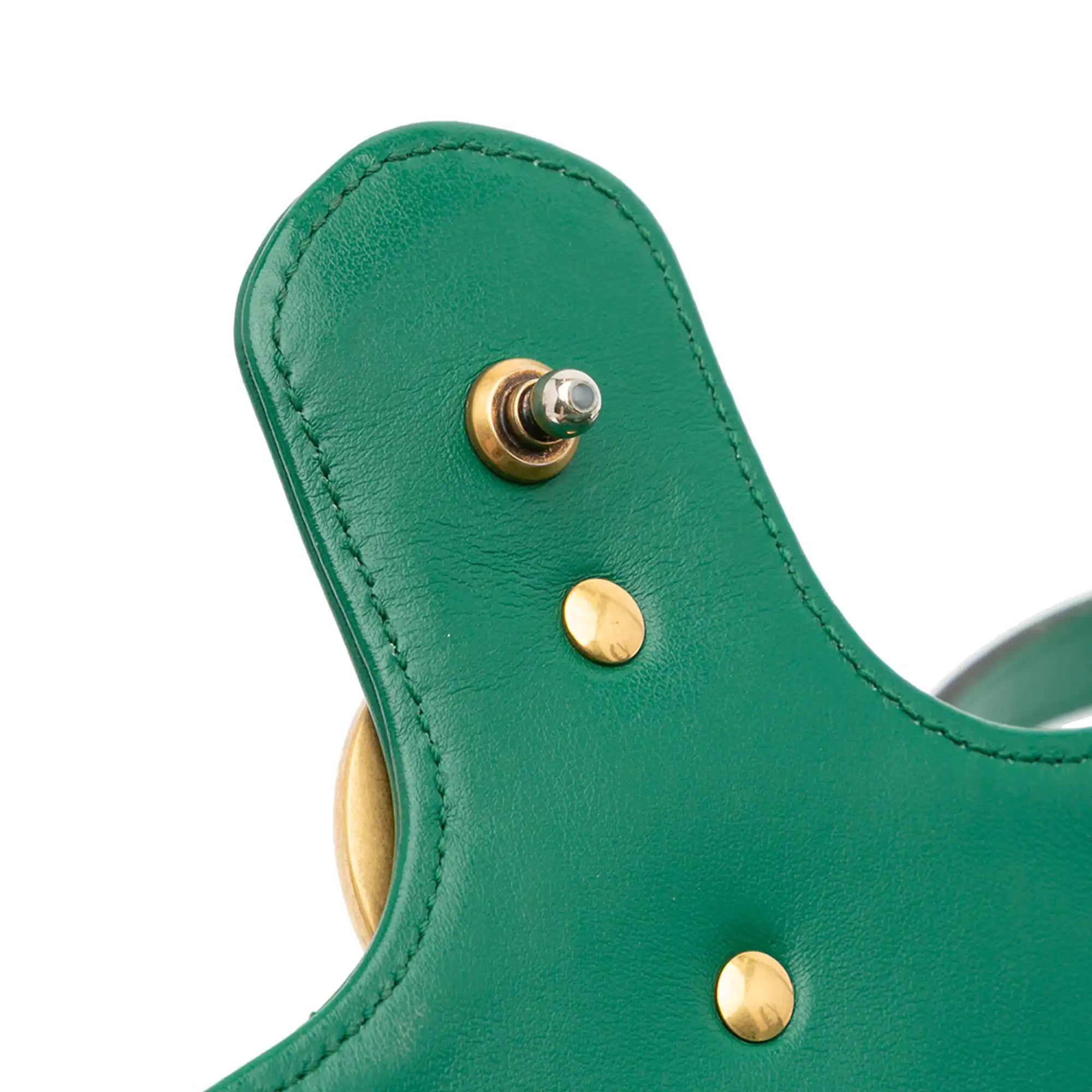 Gucci GG Marmont Medium Green Matelassé