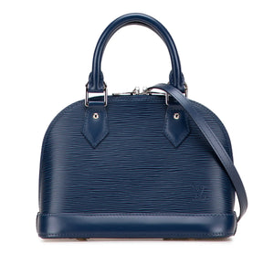 Louis Vuitton Alma BB Blue Epi
