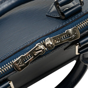 Louis Vuitton Alma BB Blue Epi