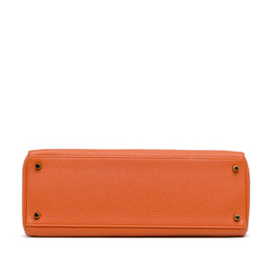 Hermès Kelly 35 Retourne Orange Togo