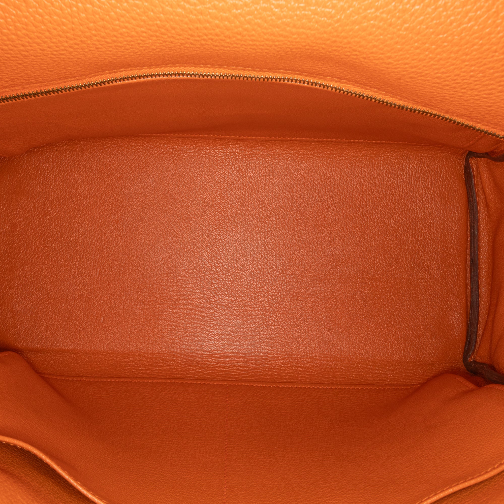 Hermès Kelly 35 Retourne Orange Togo