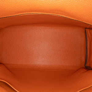 Hermès Kelly 35 Retourne Orange Togo