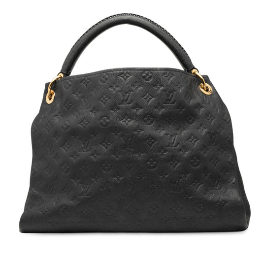 Louis Vuitton Artsy MM Blue Monogram Empreinte
