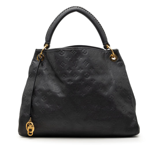 Louis Vuitton Artsy MM Blue Monogram Empreinte