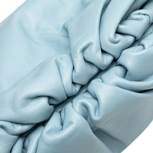 Bottega Veneta The Pouch Clutch Light Blue