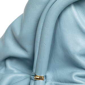 Bottega Veneta The Pouch Clutch Light Blue