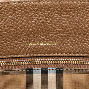 Burberry London Tote Medium Grained Calfskin