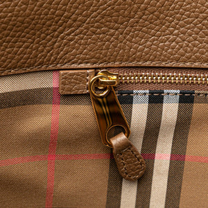 Burberry London Tote Medium Grained Calfskin