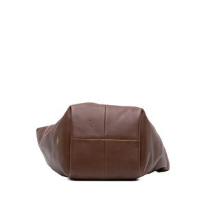 Valentino Roman Hobo Bag Brown Stud Leather