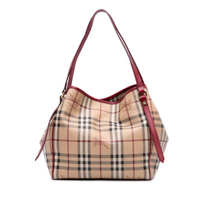 Burberry Haymarket Controlla Canterbury Tote