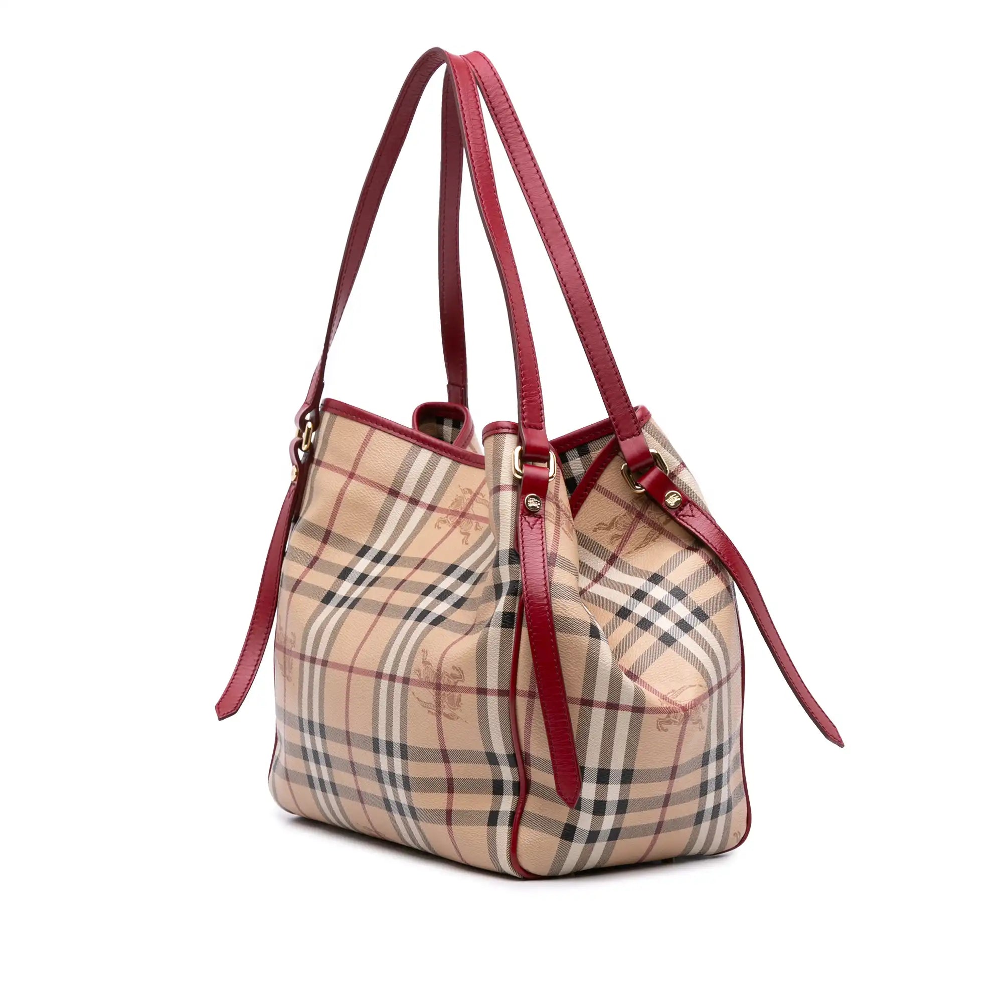 Burberry Haymarket Controlla Canterbury Tote
