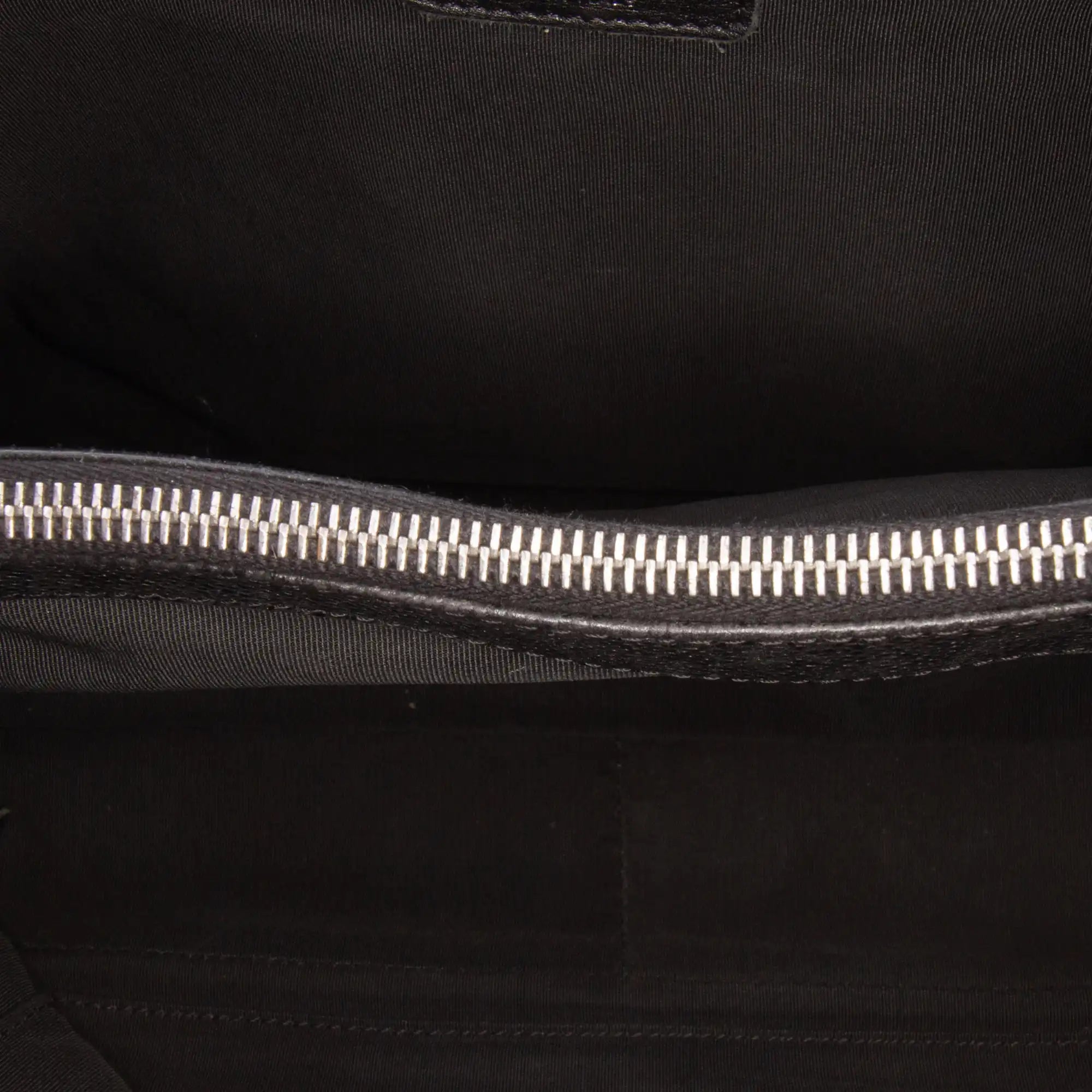 Chanel GST Black Caviar Silver